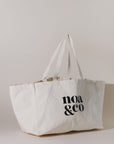 OVERSIZED CANVAS TOTE BAG
