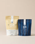 Noa & Co Deep Sleep and Vanilla Protein Bundle: Deep Sleep Hot Chocolate pouch and Vanilla Replenishing Protein pouch