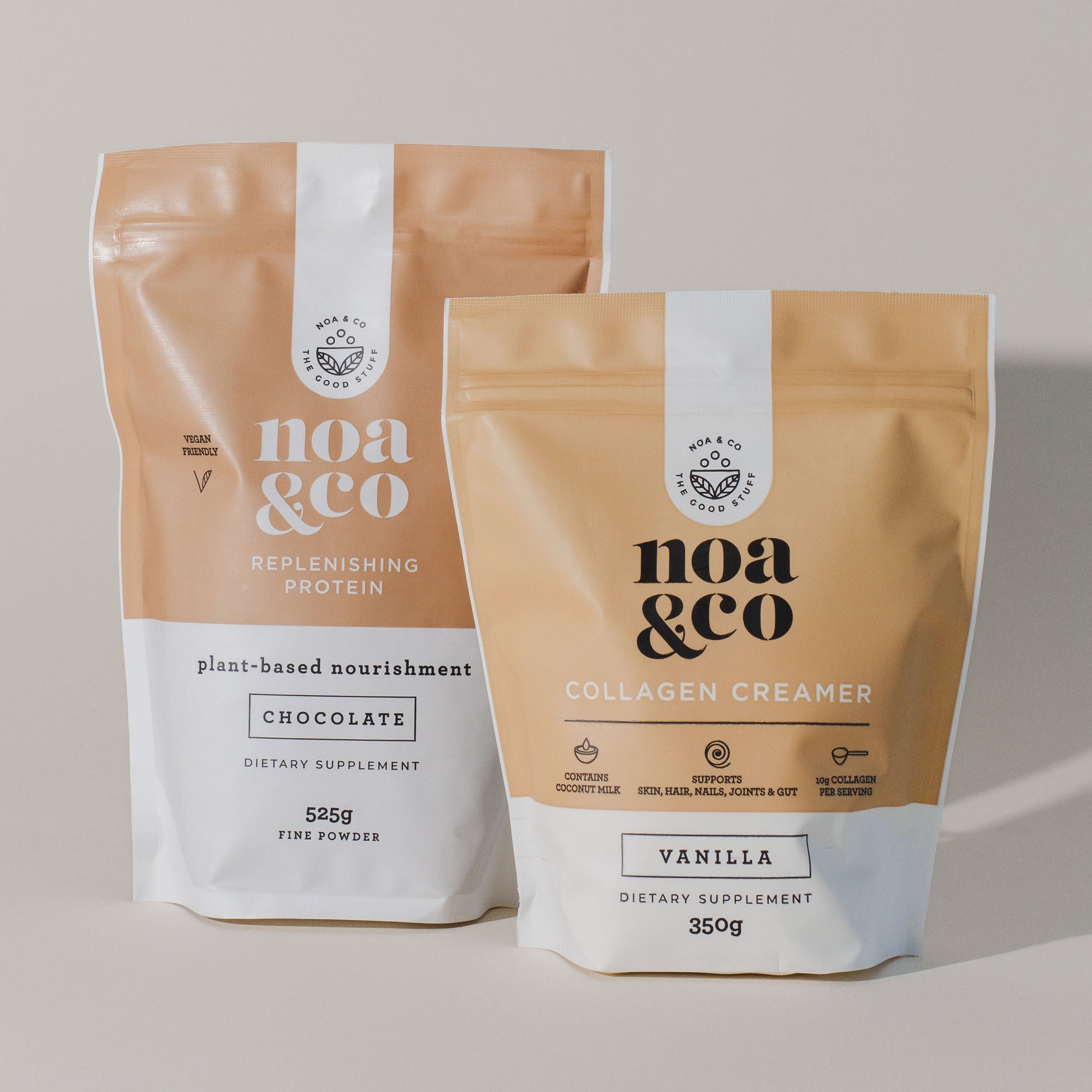 Vanilla Replenishing Protein & Collagen Bundle | Noa & Co