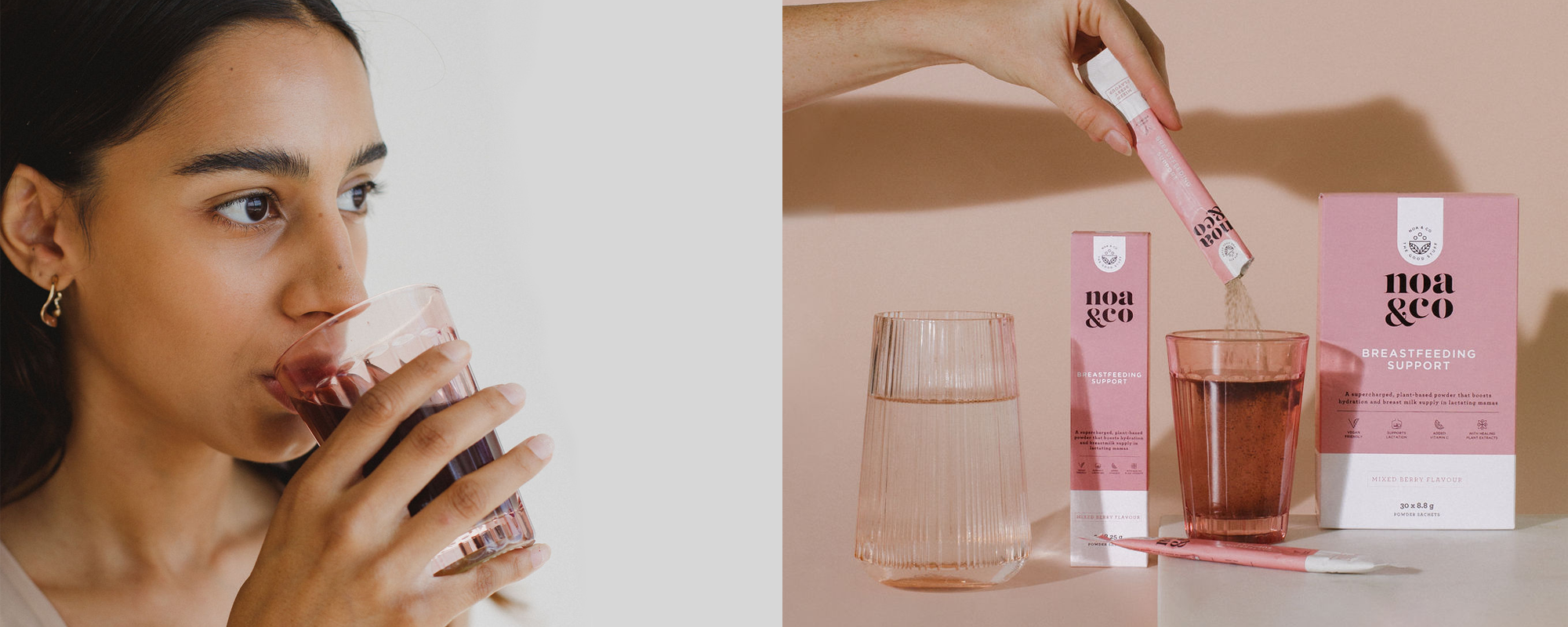 Breast feeding support powder supplement | Noa & Co