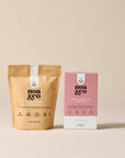 Noa & Co Mama Collagen: Vanilla Collagen Creamer pouch and Breastfeeding Support box