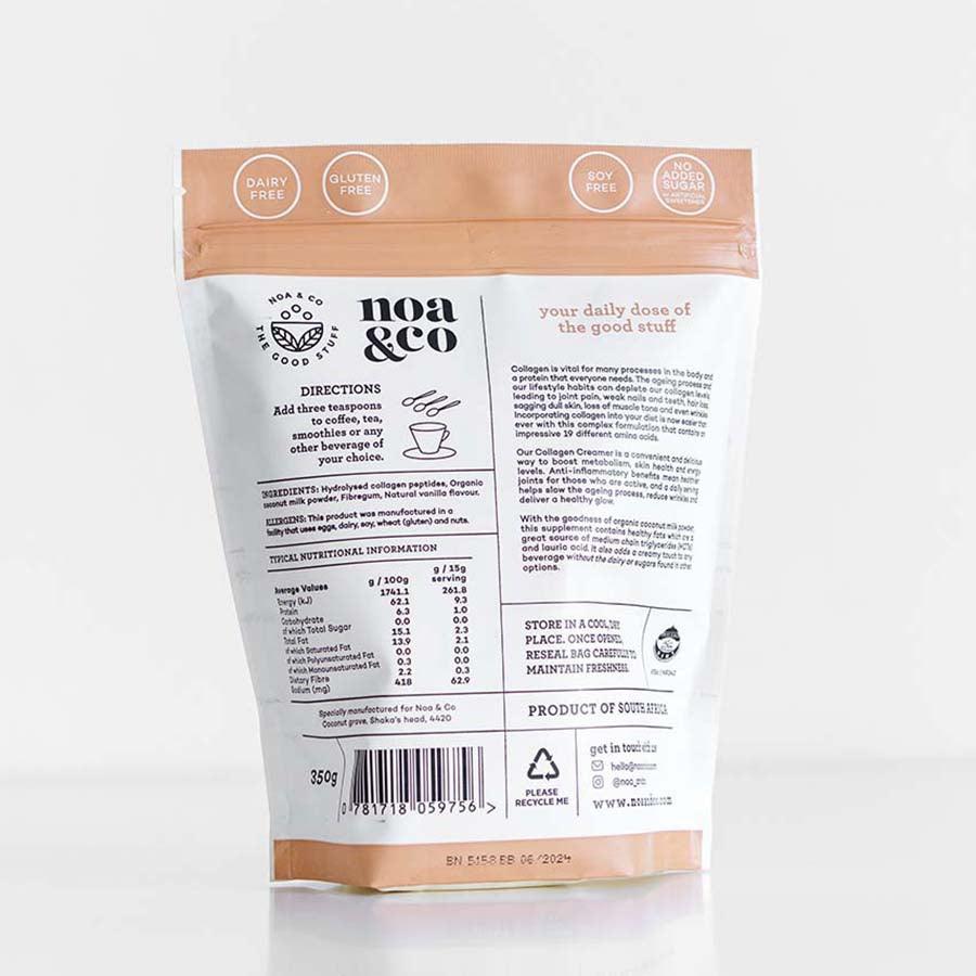 Vanilla Collagen Creamer - Noa & Co