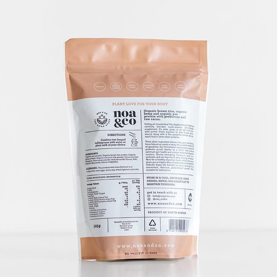 Chocolate Replenishing Protein Powder - Noa & Co